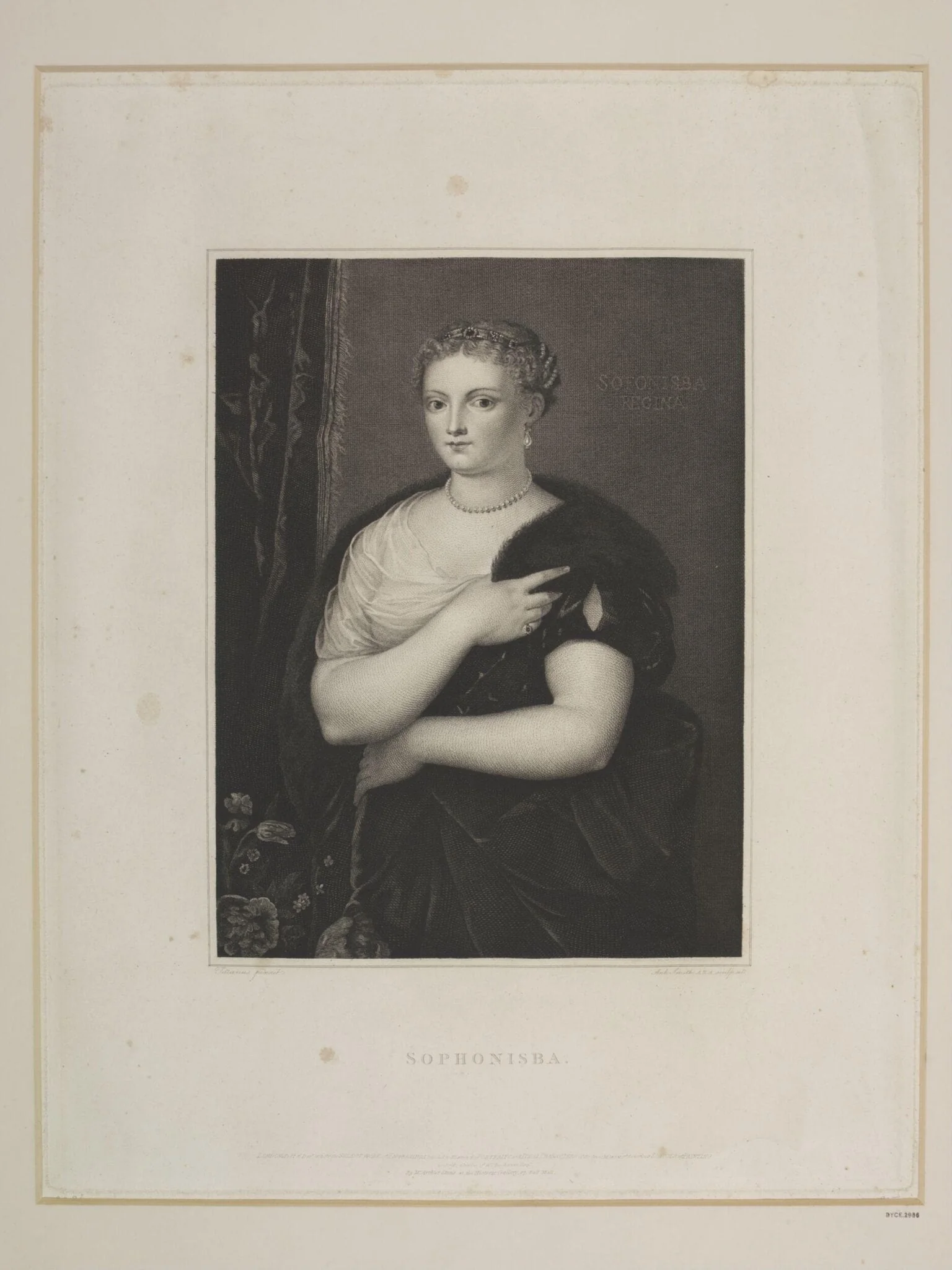 Sophonisba, by Anker Smith, 1850