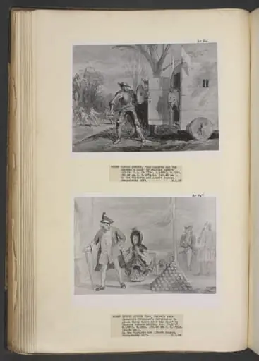 Scene from Peregrine Pickle