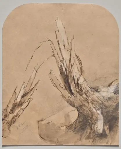A Blasted Tree (recto)