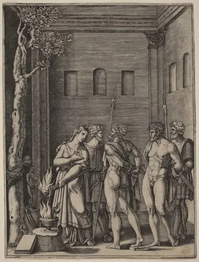 Iphigenia Recognizing Her Brother