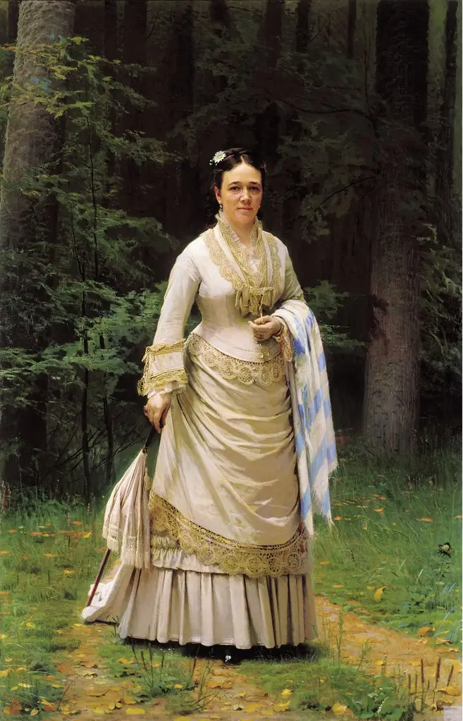 Portrait of Vera Nikolayevna Tretyakova