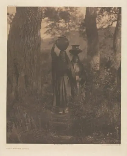 Portfolio XVI, Plate 544: Taos Water Girls