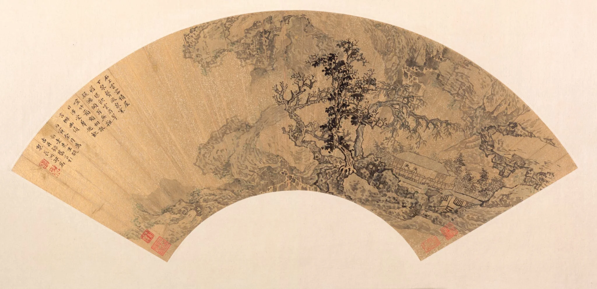 Landscape, by Shao Gao, unspecified, 1626