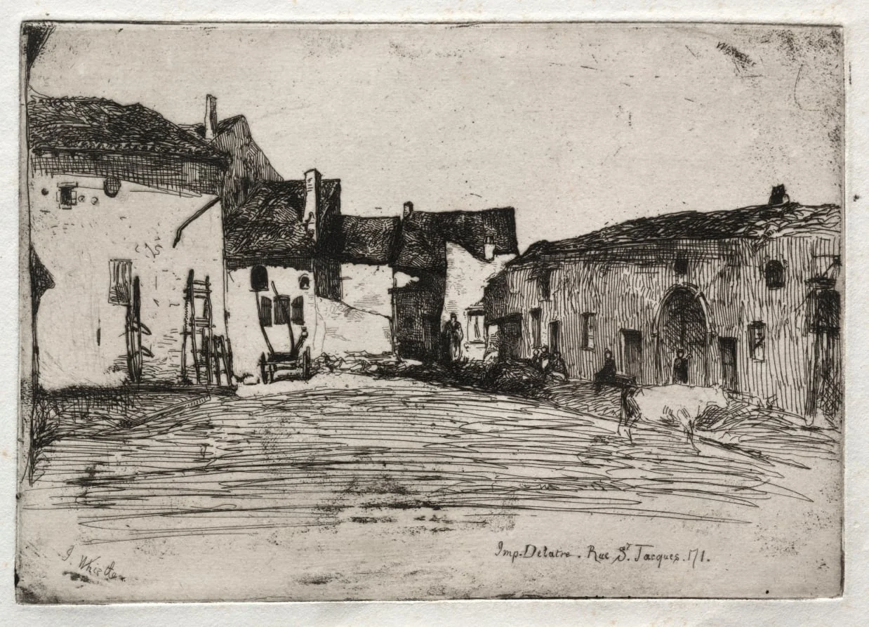 Twelve Etchings from Nature:  Liverdun, by James McNeill Whistler, 1858