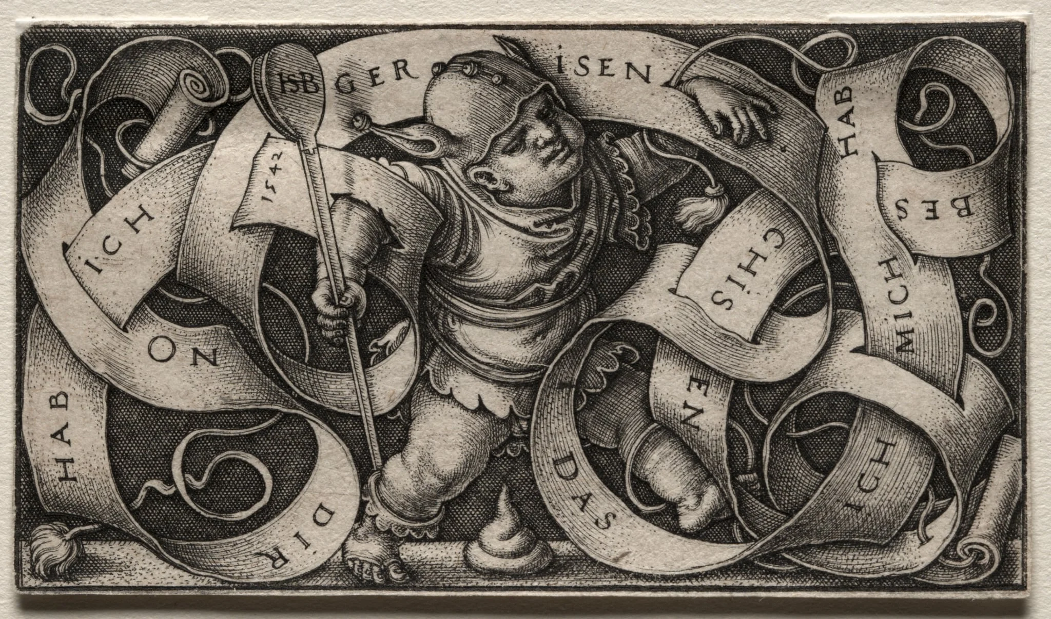 The Little Buffoon, by Sebald Beham, 1542