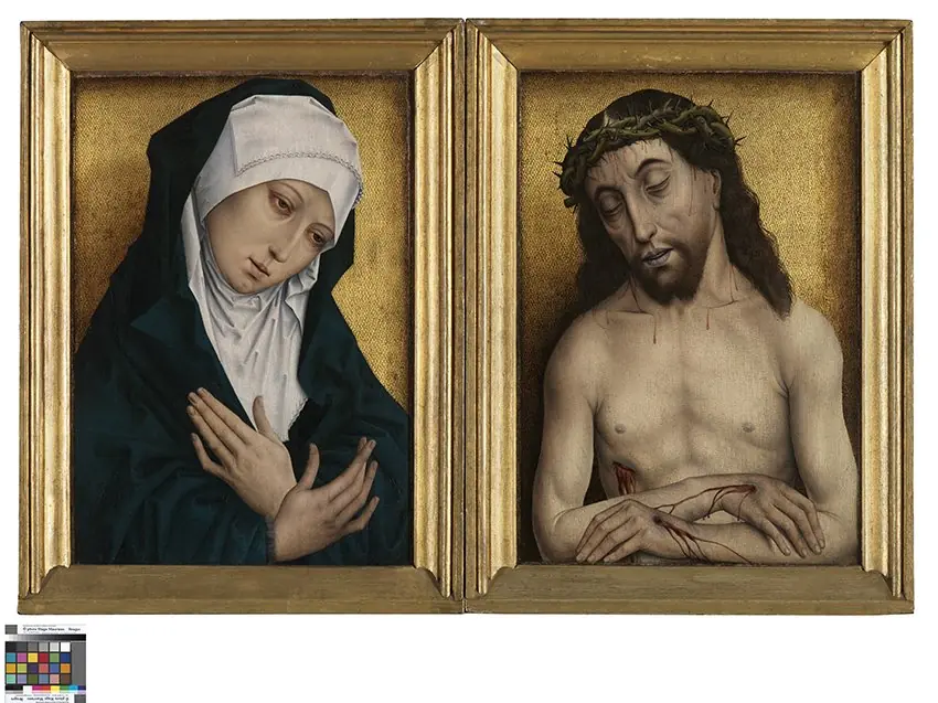 Mater Dolorosa and Man of Sorrows