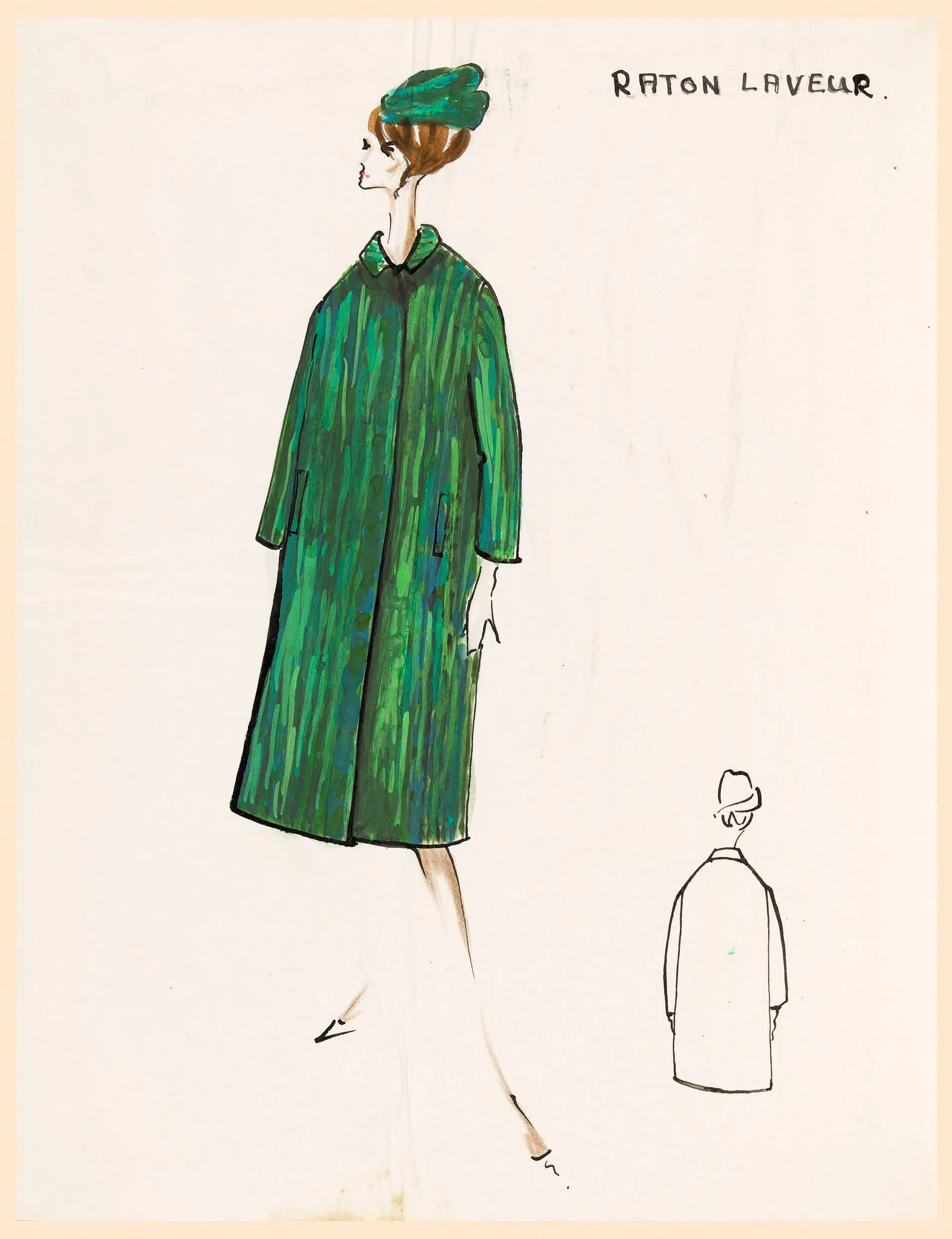 Raton laveur, by Marie-Louise Carven, 1967