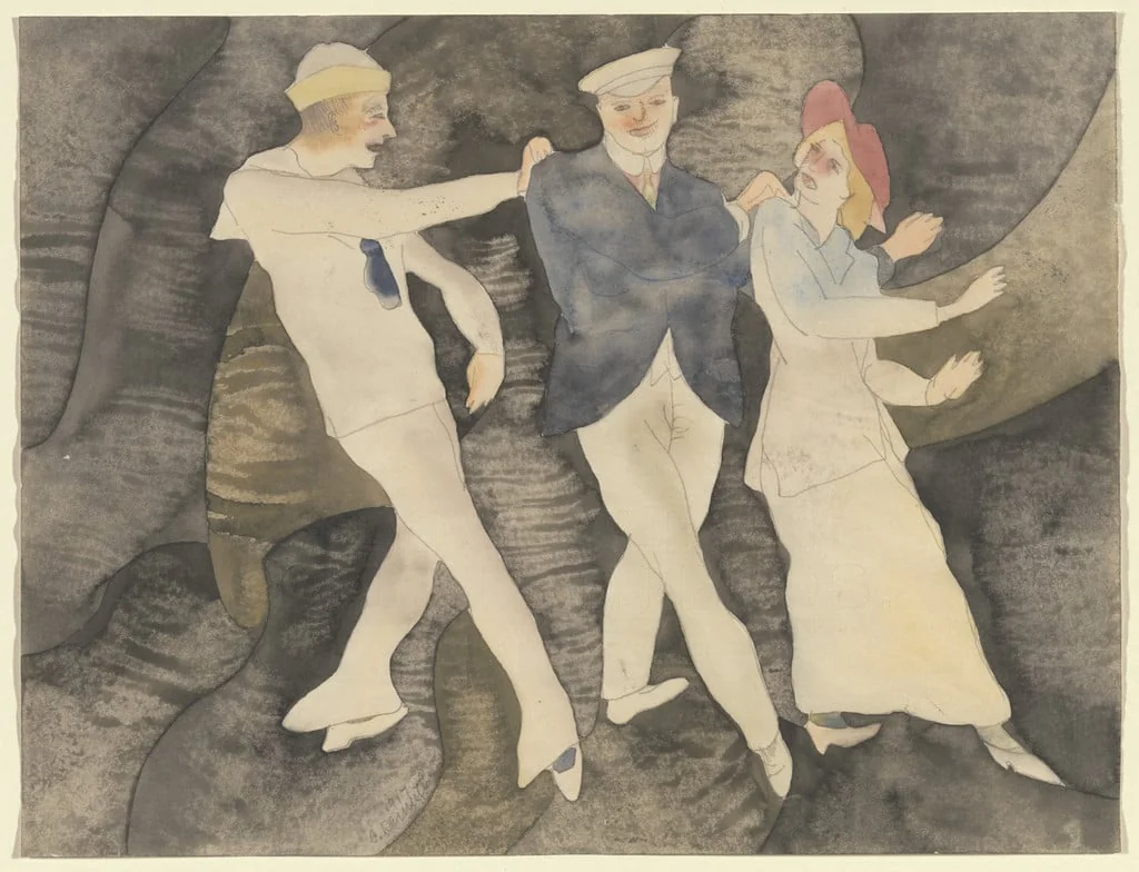 Untitled, by Charles Demuth, watercolor, 1917