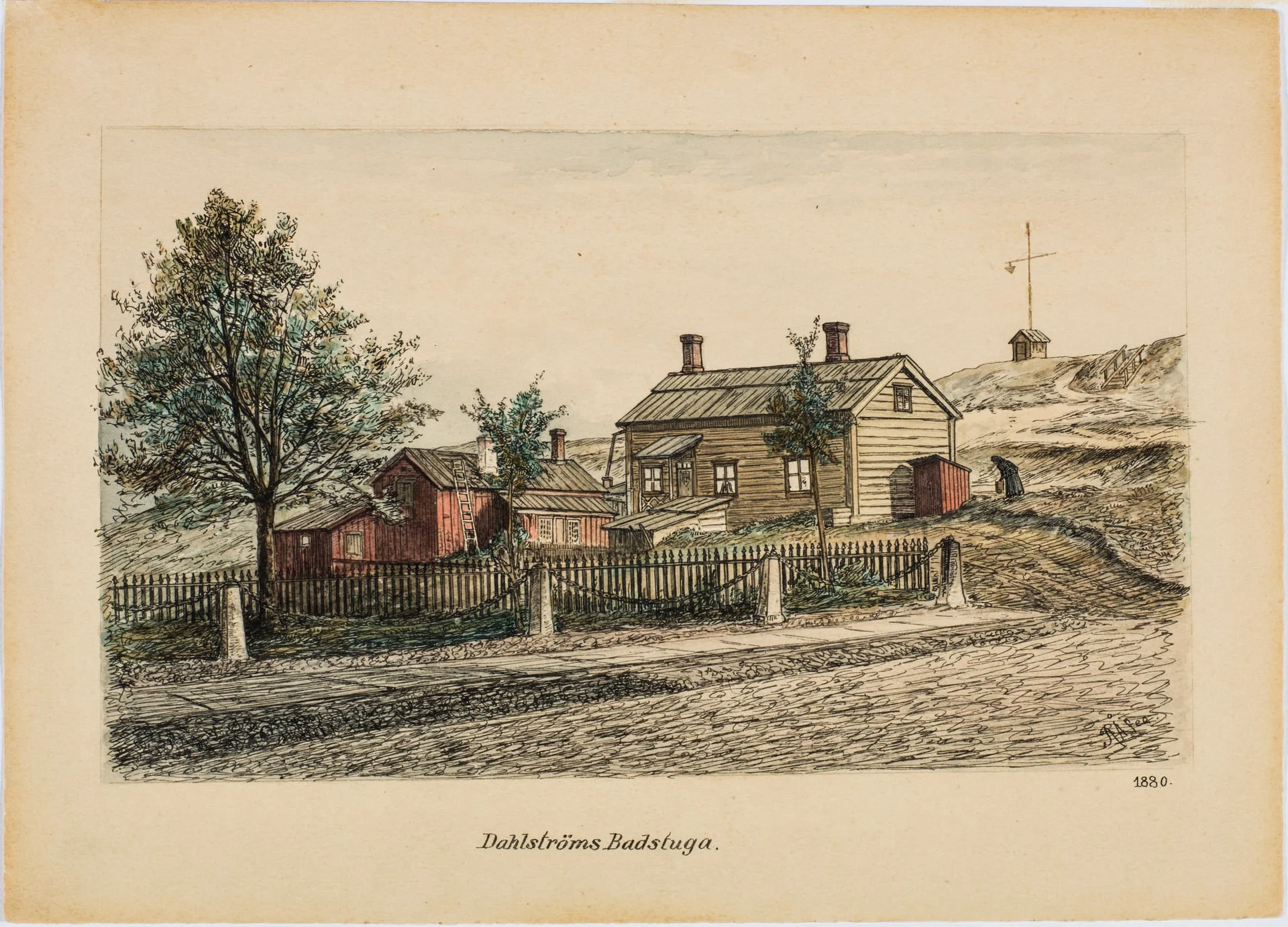 Ullanlinnanmäki, by Rudolf Åkerblom, 1897