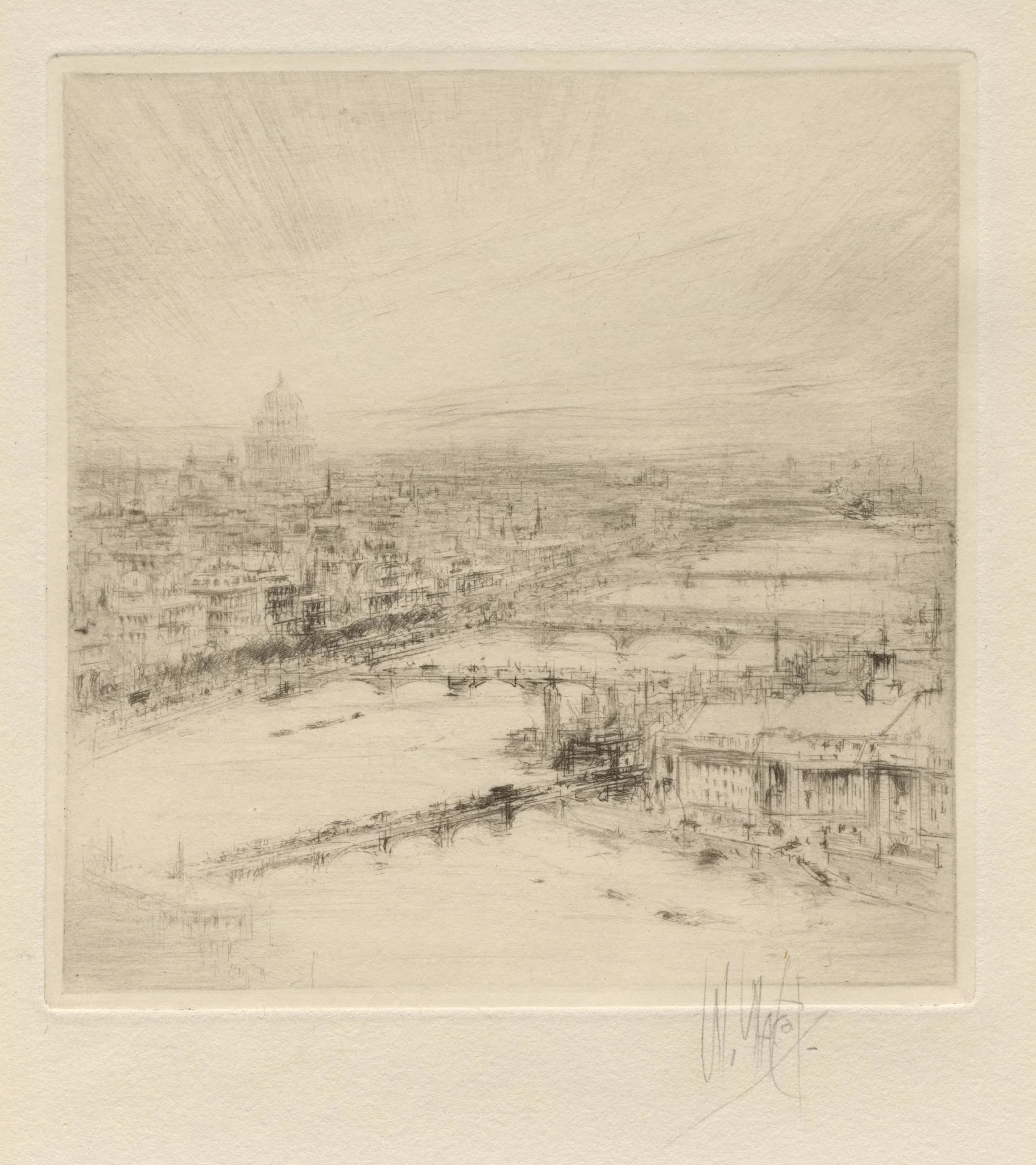 London, by William Walcot, 1920