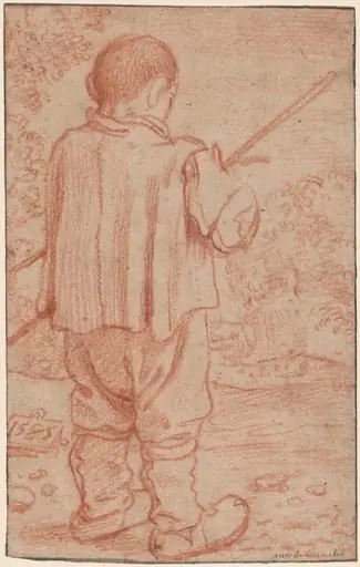 Standing Boy in a Landscape