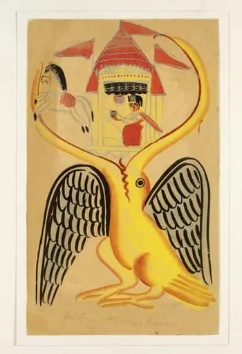 Jatayu, Ravana and Sita