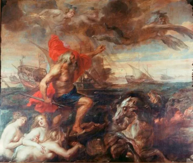 The voyage of the prince from Barcelona to Genoa, 1634-1635