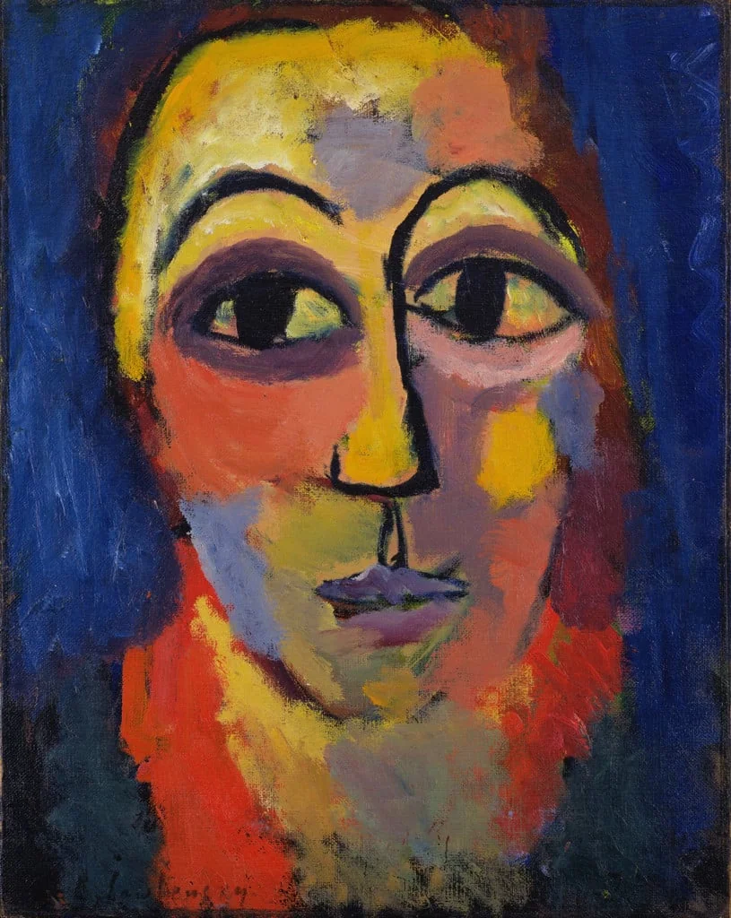 Untitled, by Alexej von Jawlensky, oil, 1910