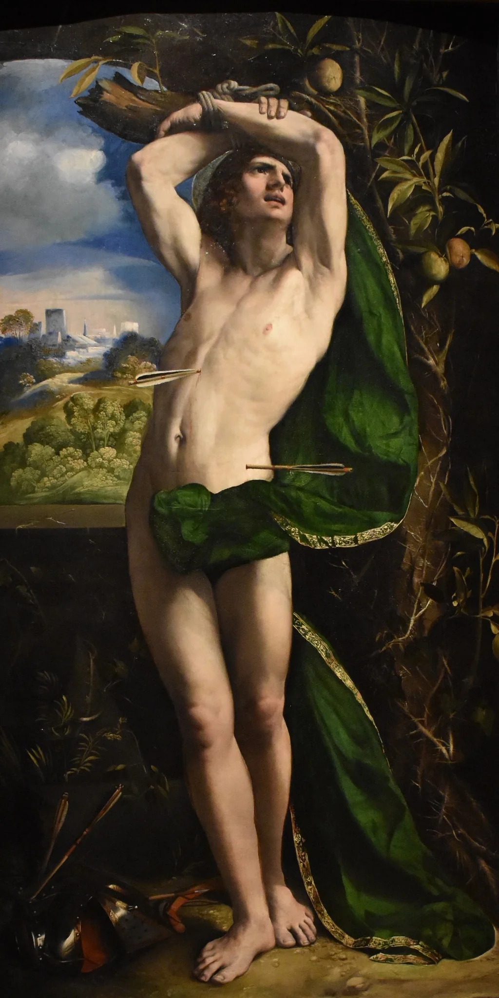 San Sebastiano, by Dosso Dossi, unspecified, 1521