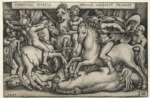 The Labors of Hercules: Hercules Conquering Troy