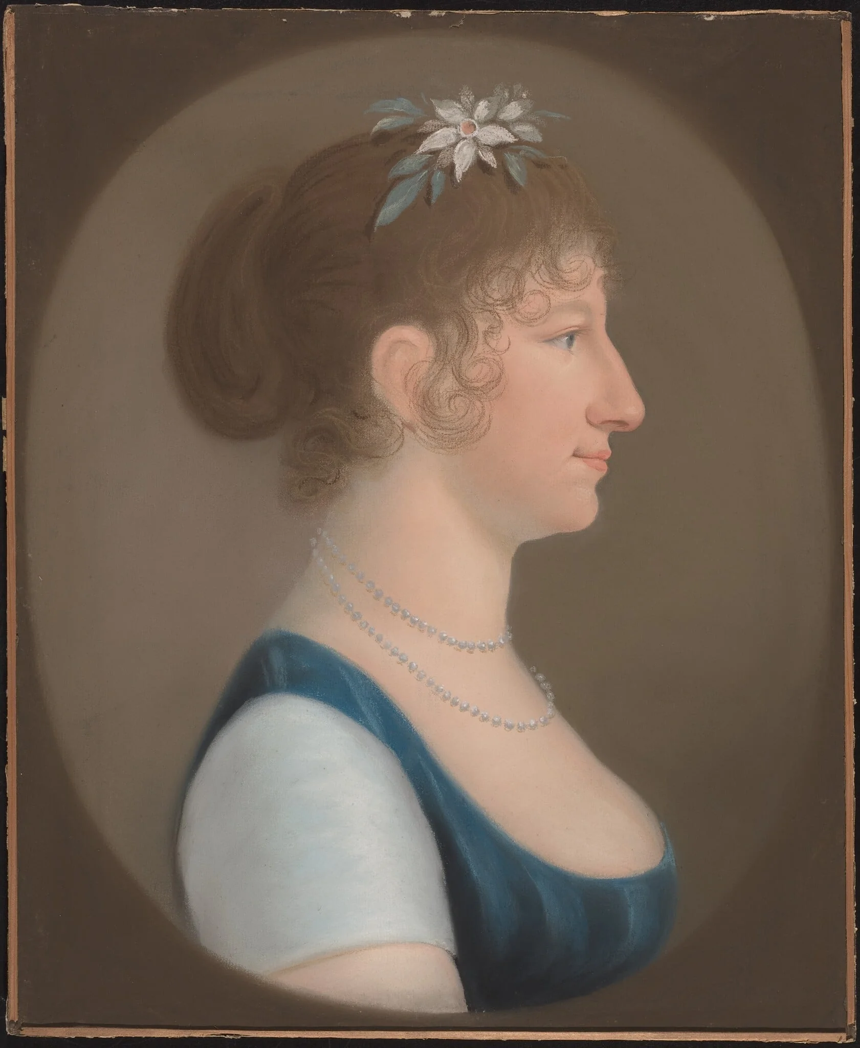 Hellene von Sleben, by European 19th Century, pastel, 1800