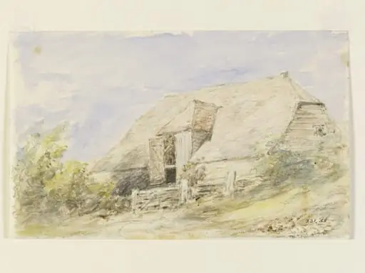 A barn.
