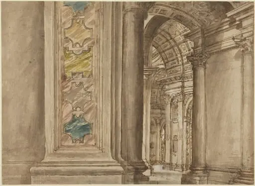 The Interior of Saint Peter's, Rome