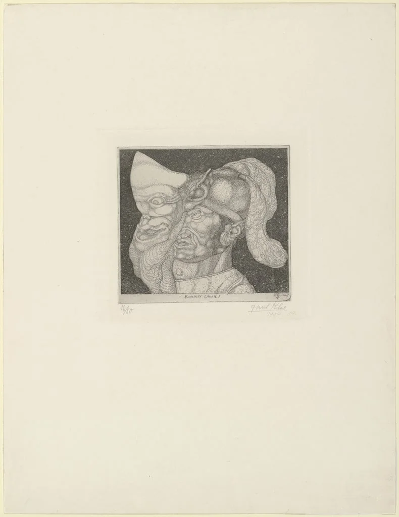 Untitled, by Paul Klee, ink, 1904