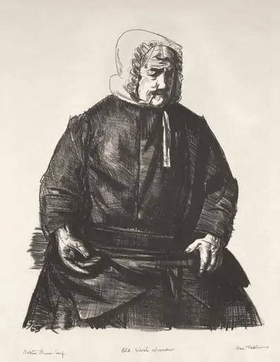 Old Irish Woman
