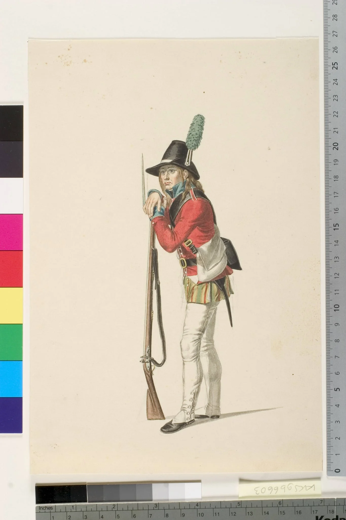 Landeværnsmand, by Unknown, unspecified, 1807