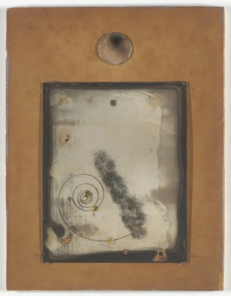 Untitled, by Arthur Dove, glass, 1924