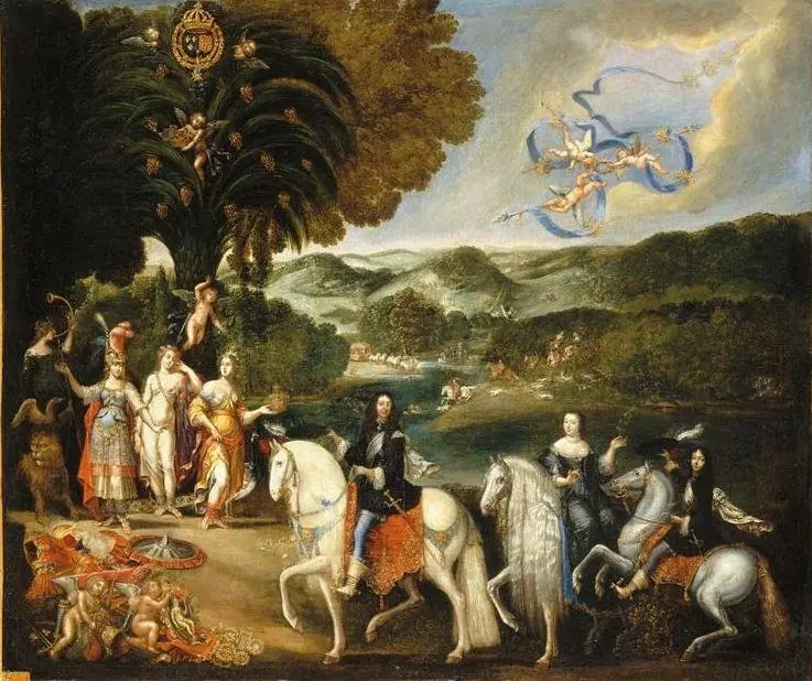 Allegory of the Marriage of Louis XIV in 1631