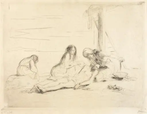 Pietà (1ère planche) (Pietà) (first plate)