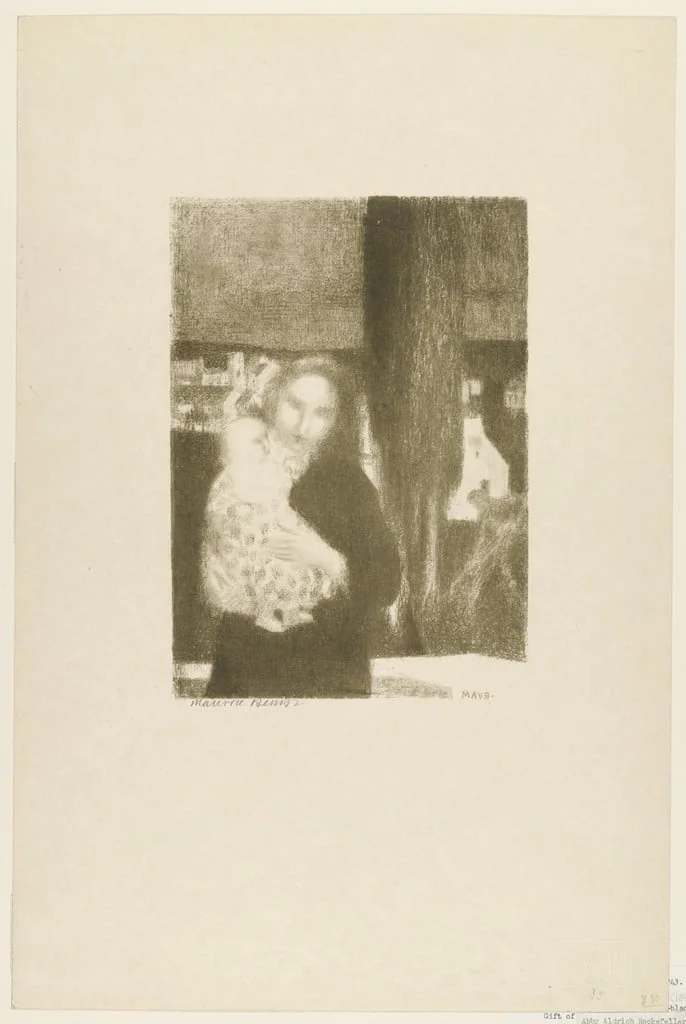 Untitled, by Maurice Denis, ink, 1897