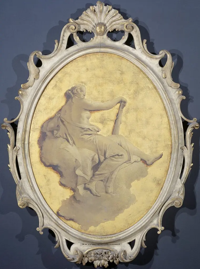 Allegorical Figure of a Woman with a Club (Fortitude?)