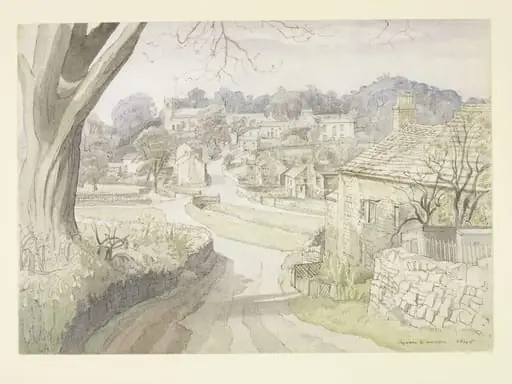 Downham Village, near Clitheroe, Lancashire