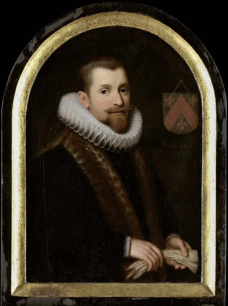 Portrait of Floris Gerritsz Overrijn van Schoterbosch (c.  1562-1618)