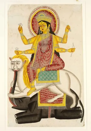 Durga as Jagaddhatri