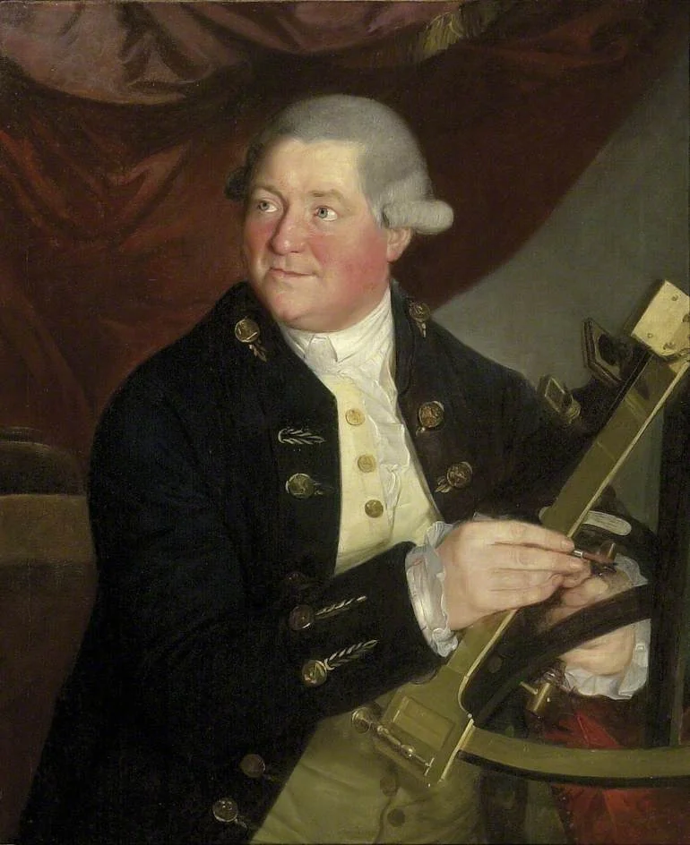 Captain William Hall, by Johann Zoffany, oil, 1792