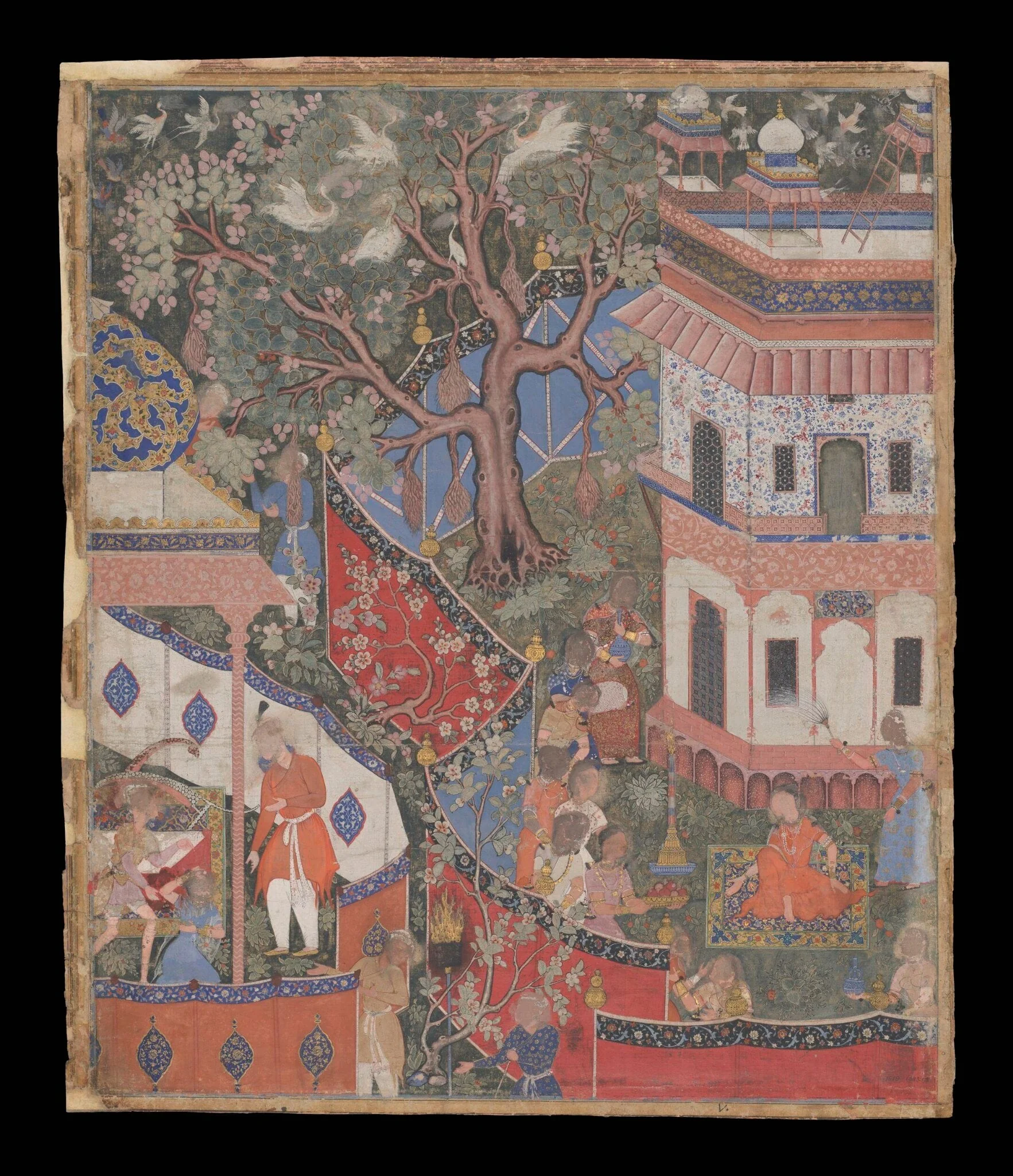 Rustam and Mihrafroz prepare for their wedding