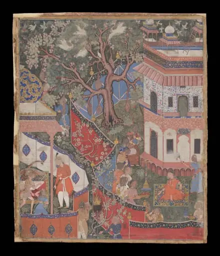 Rustam and Mihrafroz prepare for their wedding