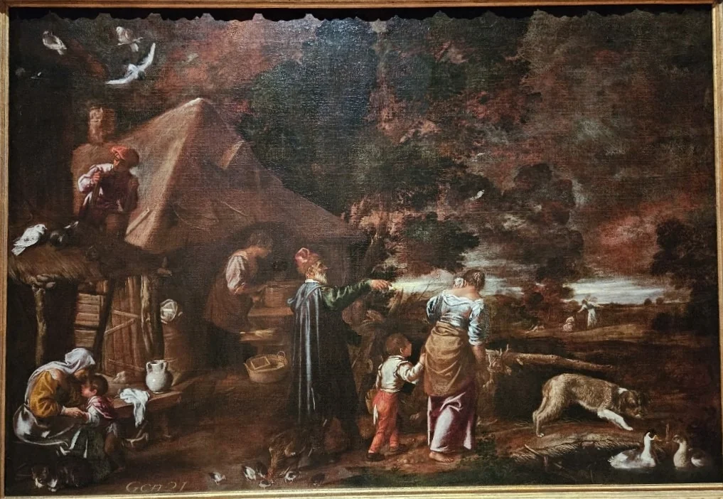 Repúdio de Agar, by Pedro Orrente, unspecified, 1625