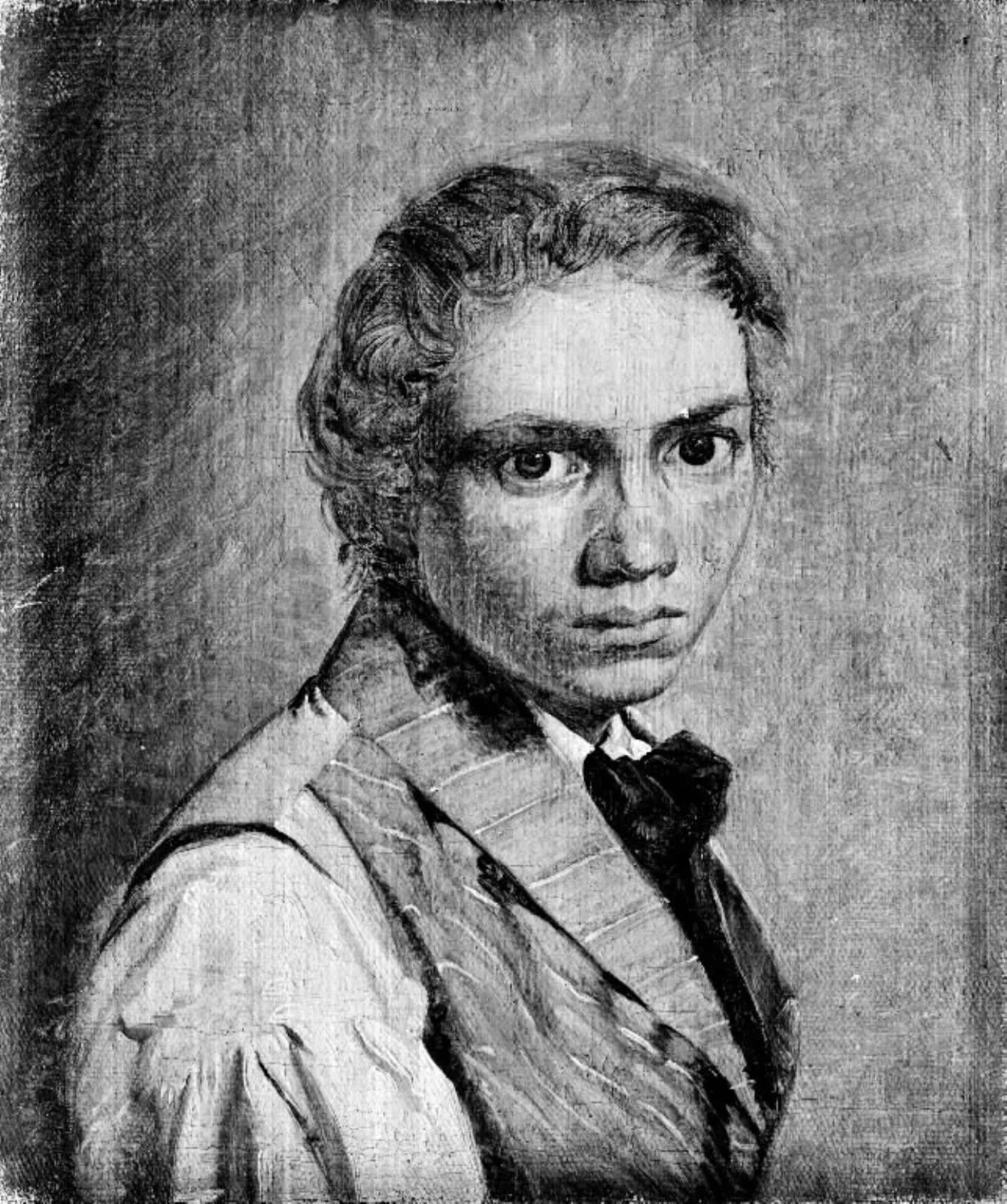 Self-Portrait, by Unknown, unspecified, 1827