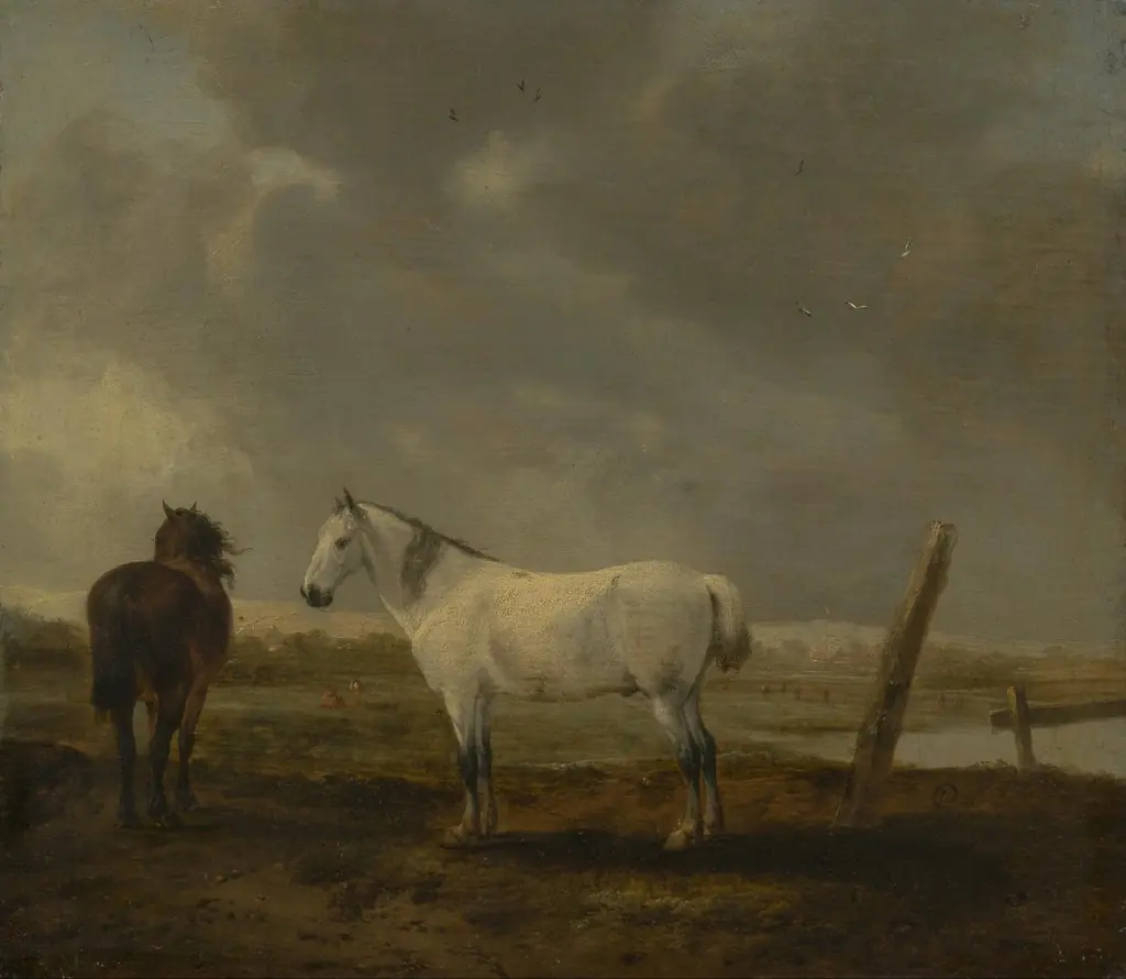 Horses in the Pasture