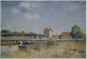 The Banks of the Canal du Loing at Saint-Mammès