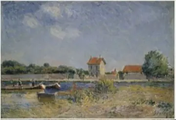 The Banks of the Canal du Loing at Saint-Mammès
