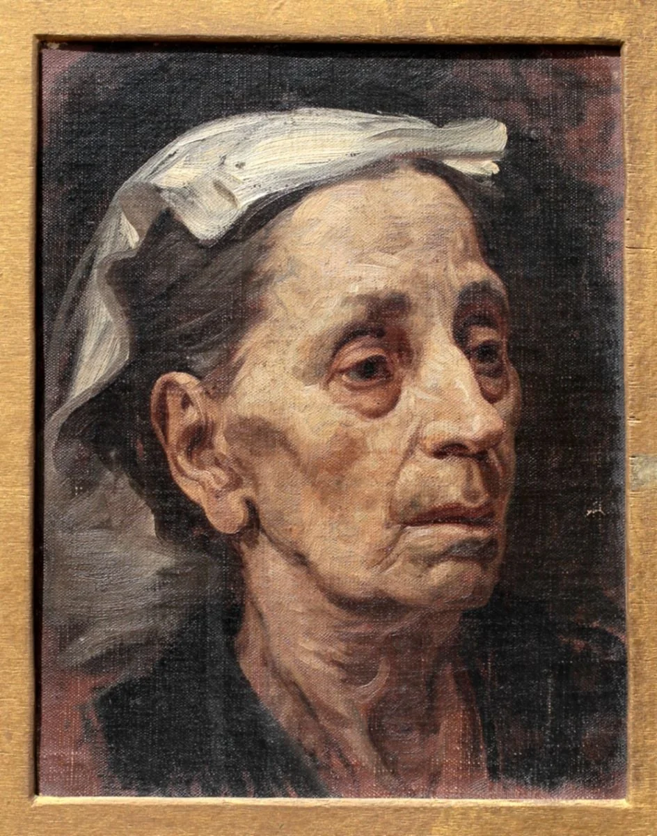 Cap de bătrână, by Baltazar Apcar (Abgar), unspecified