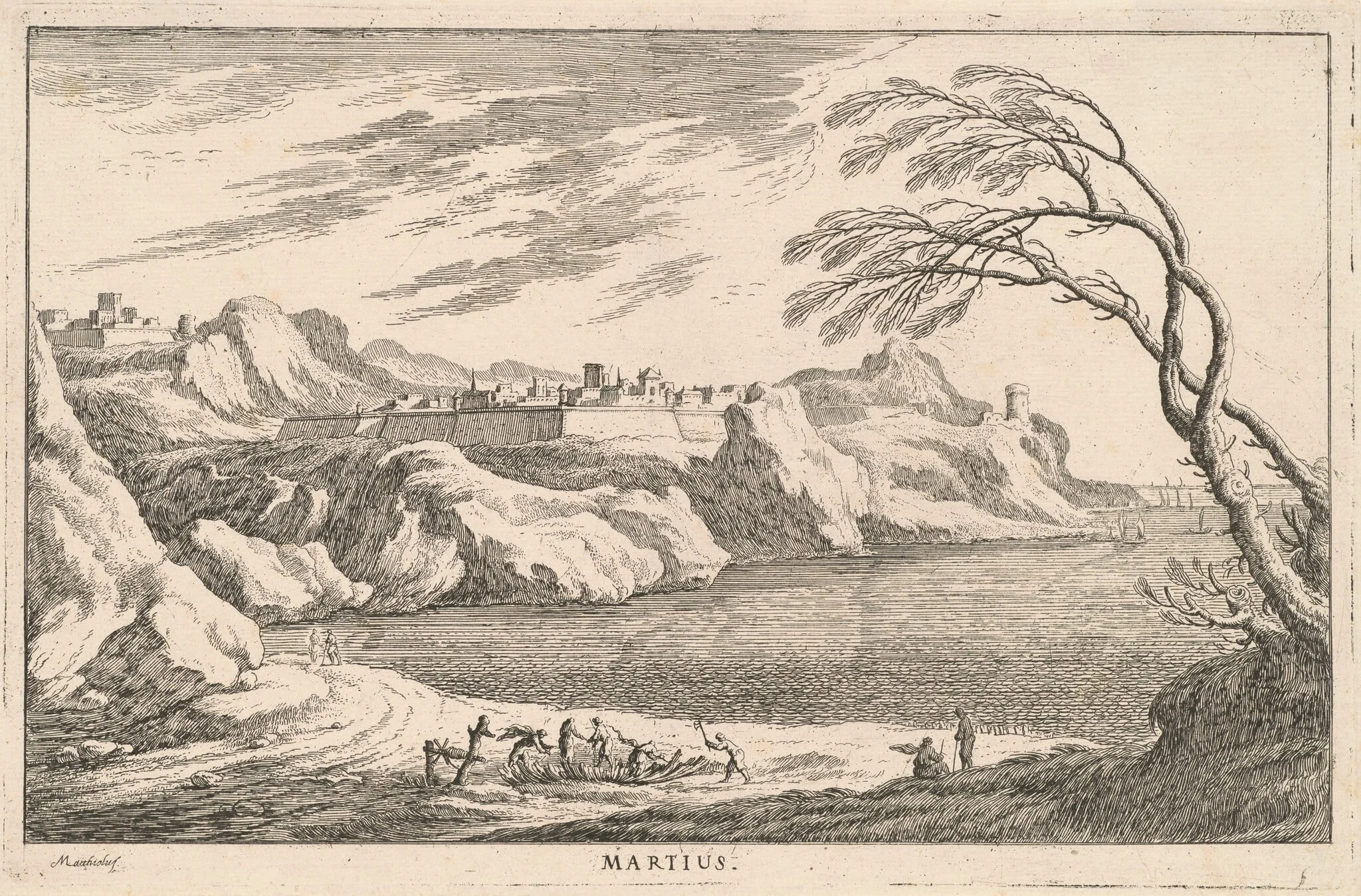 Martius (March), by Ludovico Mattioli, ink, 1601