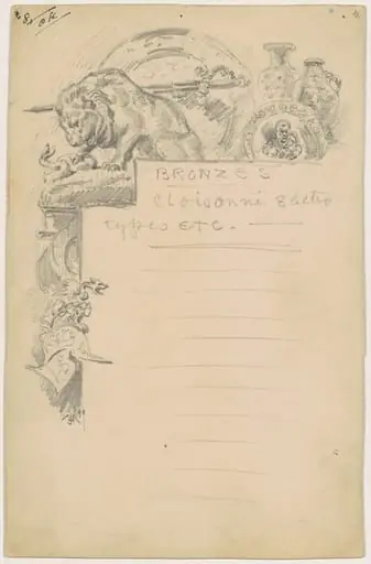 Study for "Bronzes"