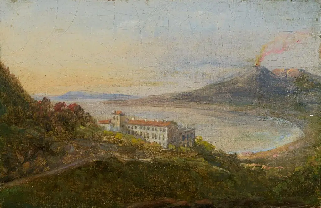 View over Quisisana and the Bay of Napels