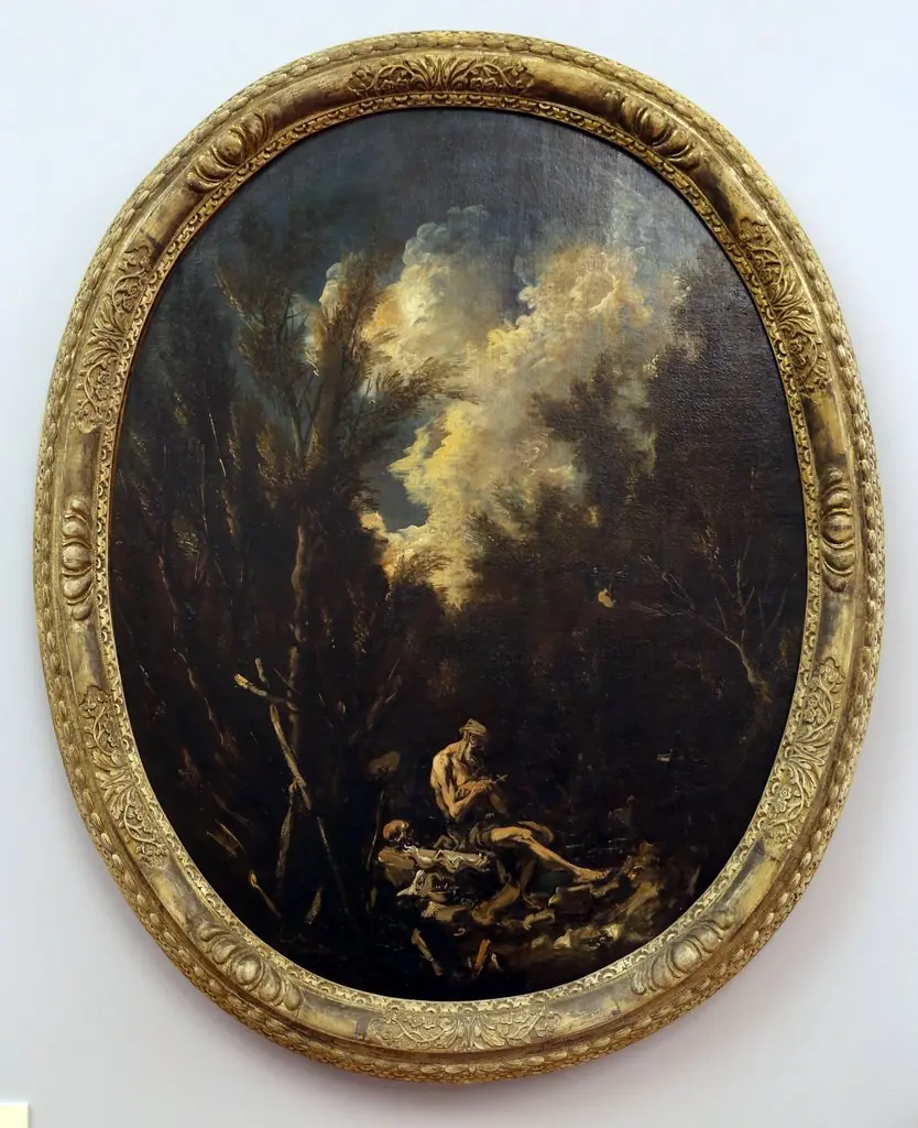 Landscape with saint Paul the Hermit