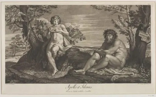 Apollo and Silenus