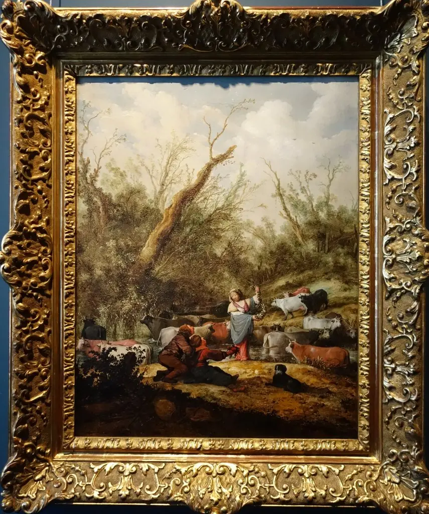 Pastoral scene