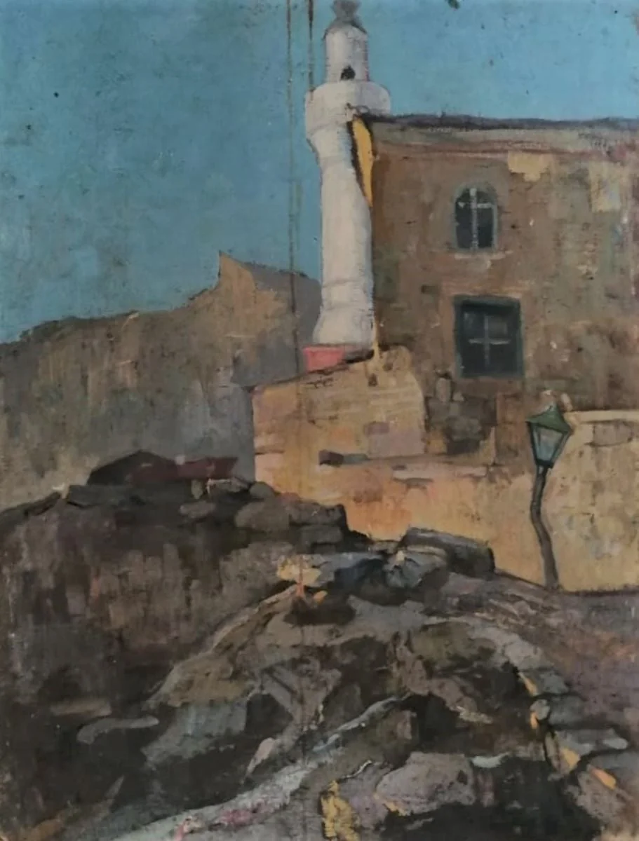 Așezare orientală, by Alexandru Carol Satmary, 1927